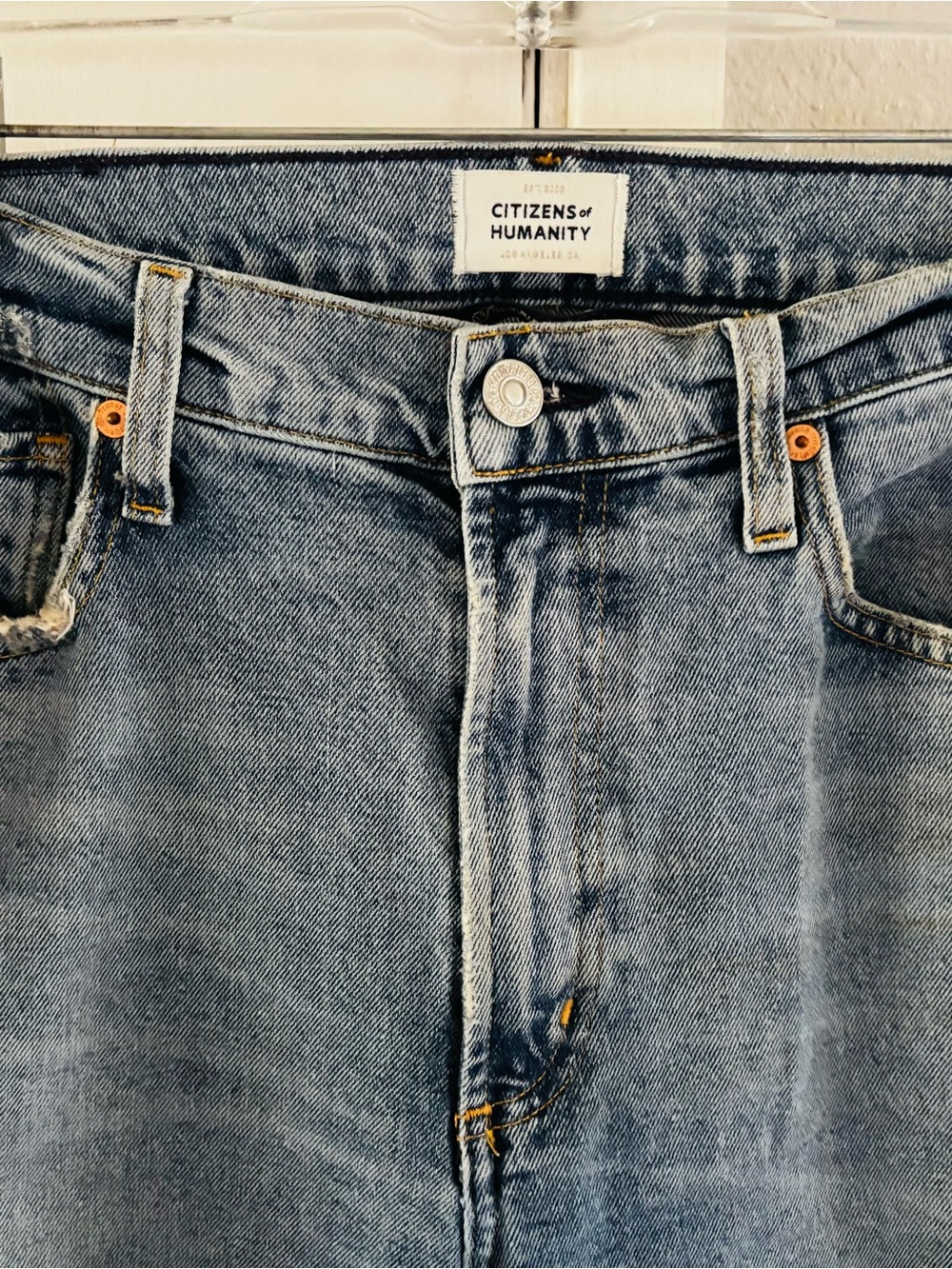 Women’s Citizens Of Humanity Wide-Leg Genuine Vintage Jeans Size 28 - Picture 3 of 5